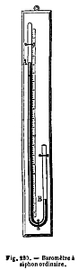 Siphon-Barometer
